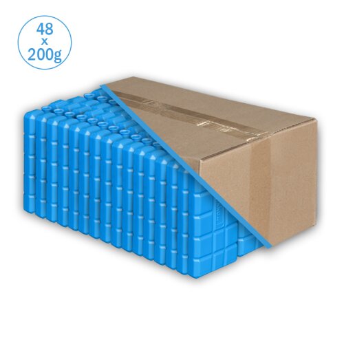Cooling Pack 200g Iceblock – Long-lasting Cooling for Food, Beverages, and Medications (48 pieces per box)