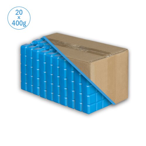 Cooling Pack 400g Iceblock – Long-lasting Cooling for Food, Beverages, and Medications Purchase by box (20 pieces)